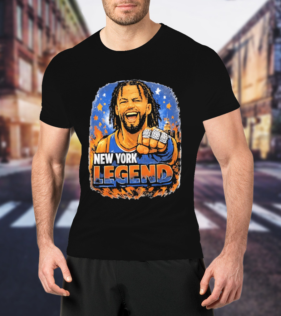 New York Knicks Jalen Brunson Legend Rings T-Shirt