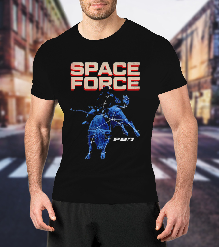 PBR Space Force Bull Rider Online Exclusive T-Shirt