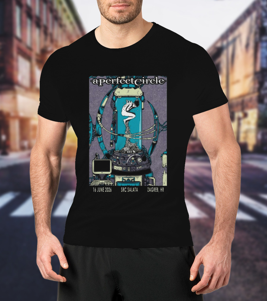 A Perfect Circle Event Zagreb SRC Salata June 16 2026 T-Shirt