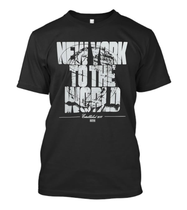 New York To The World Unisphere Vinny Guadagnino Kith Jersey Shore Family Vacation T-Shirt