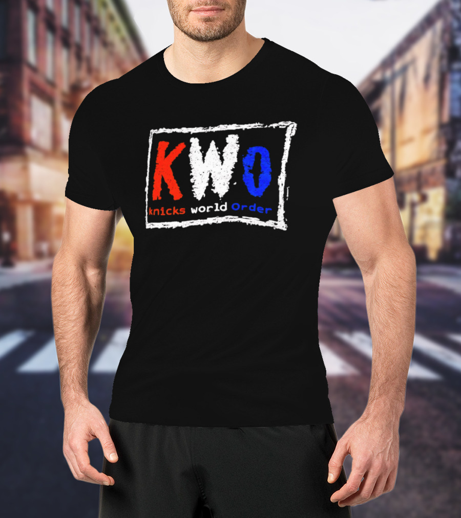 KWO Knicks World Order New York 2026 NBA Champs T-Shirt