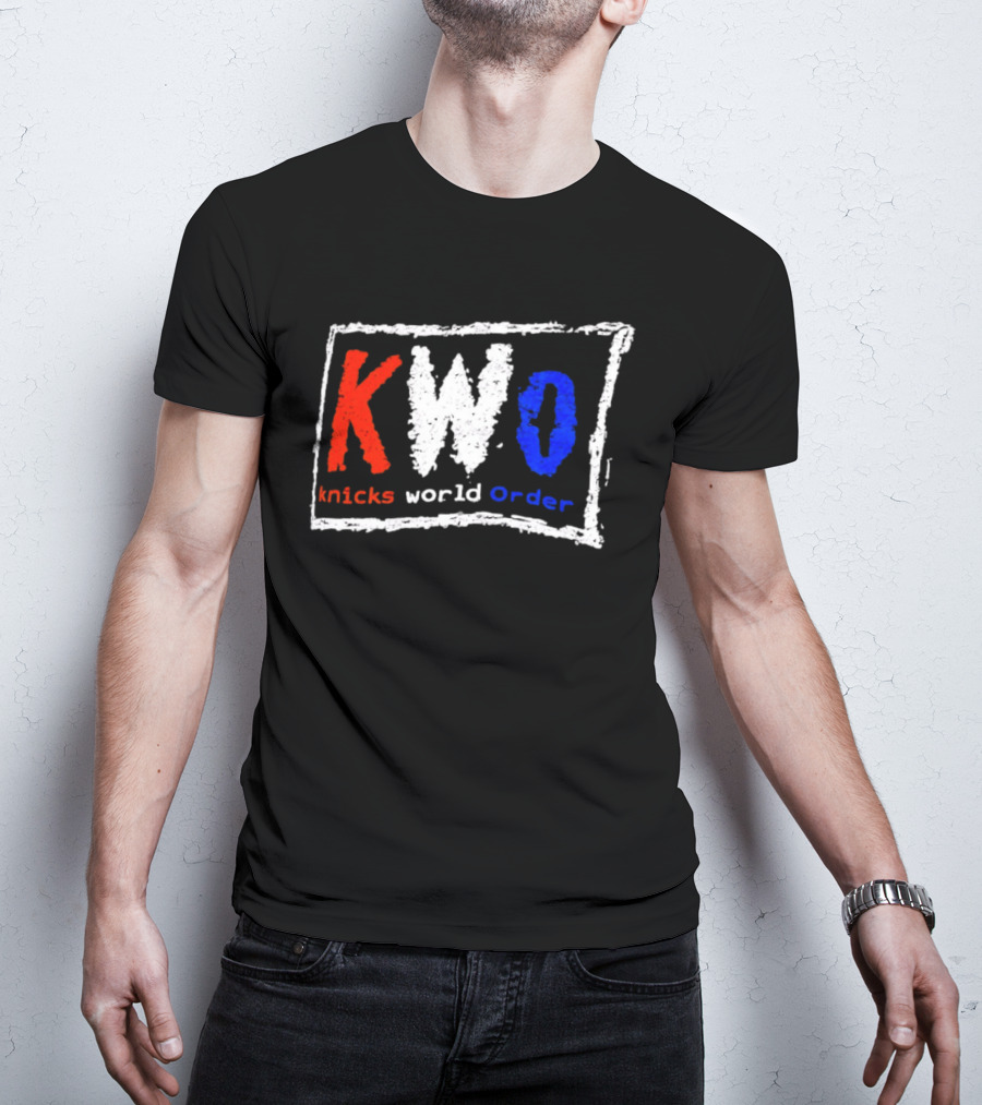 KWO Knicks World Order New York 2026 NBA Champs T-Shirt