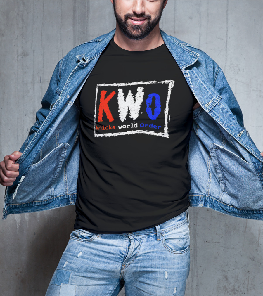 KWO Knicks World Order New York 2026 NBA Champs T-Shirt