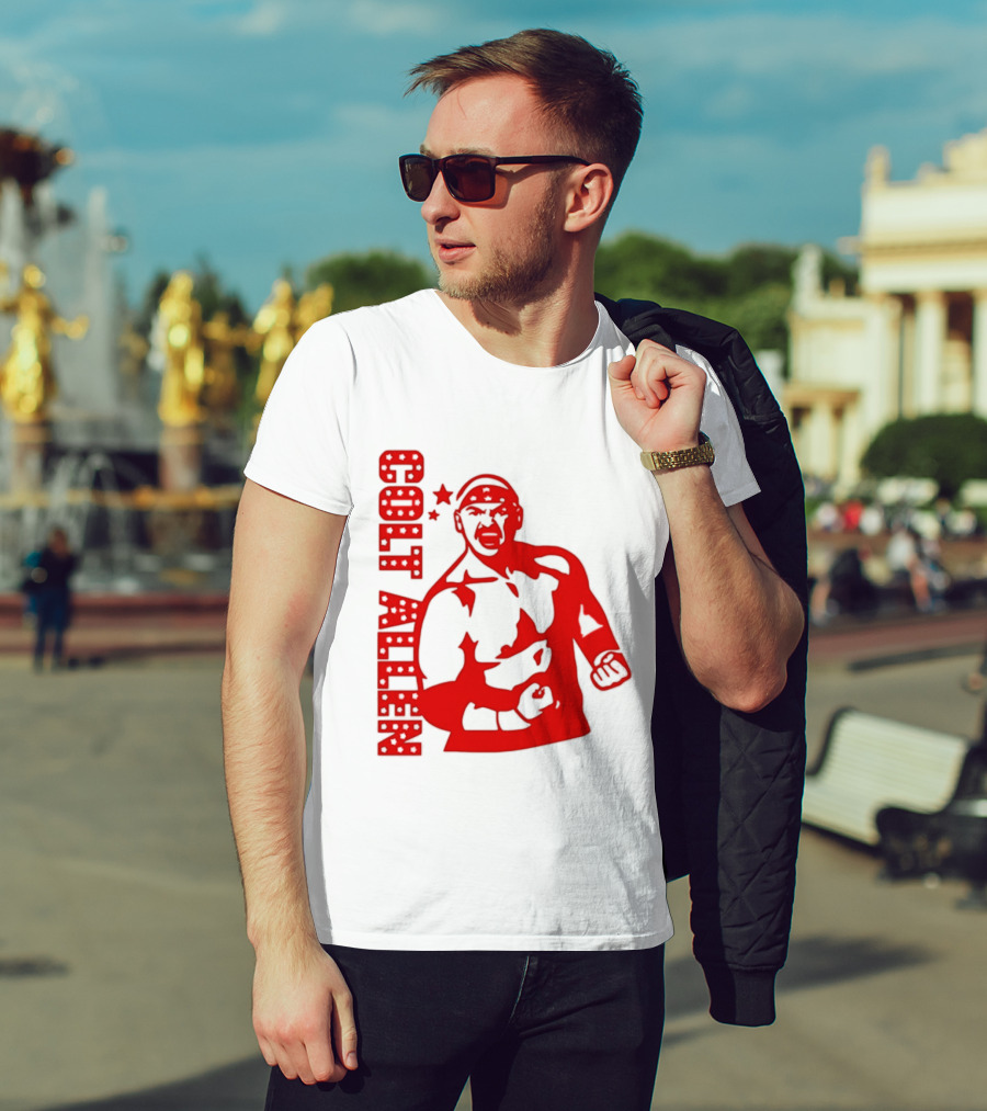 Bald Eagle Colt Allen Red Bold Star Striker T-Shirt
