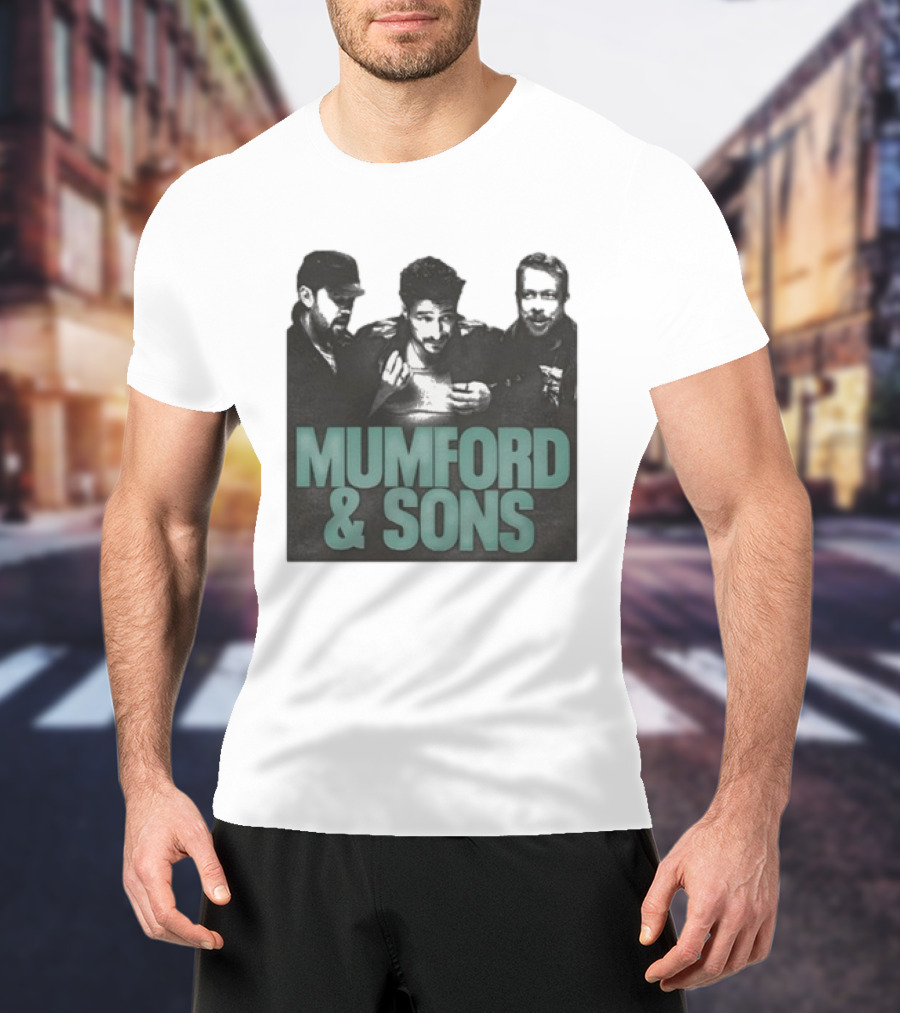 Mumford And Sons Bone Photo Prizefighter North America Tour 2026 T-Shirt