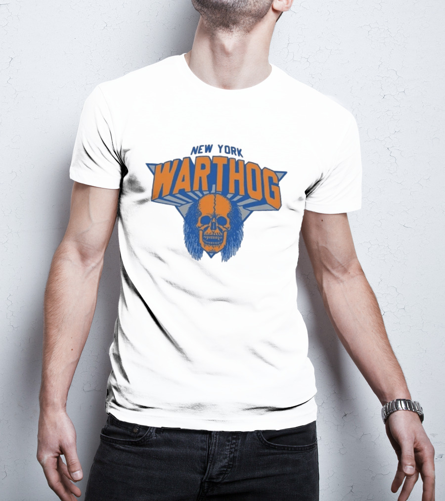 New York Warthog Skull T-Shirt