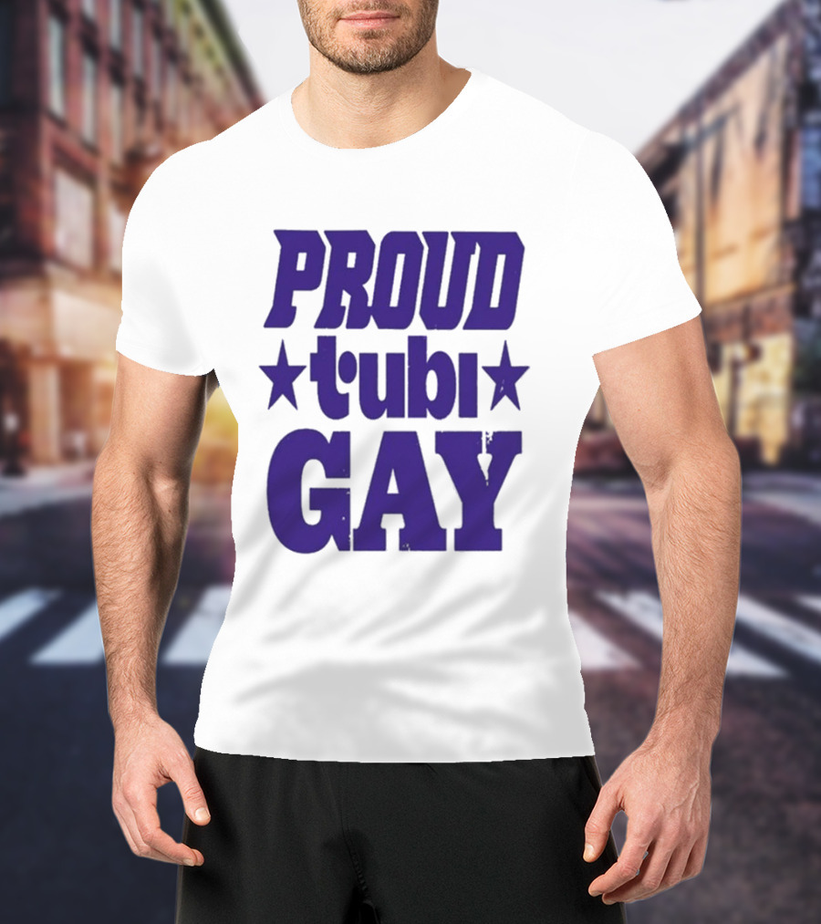 Proud Tubi Gay Stars LGBTQ+ Celebration T-Shirt