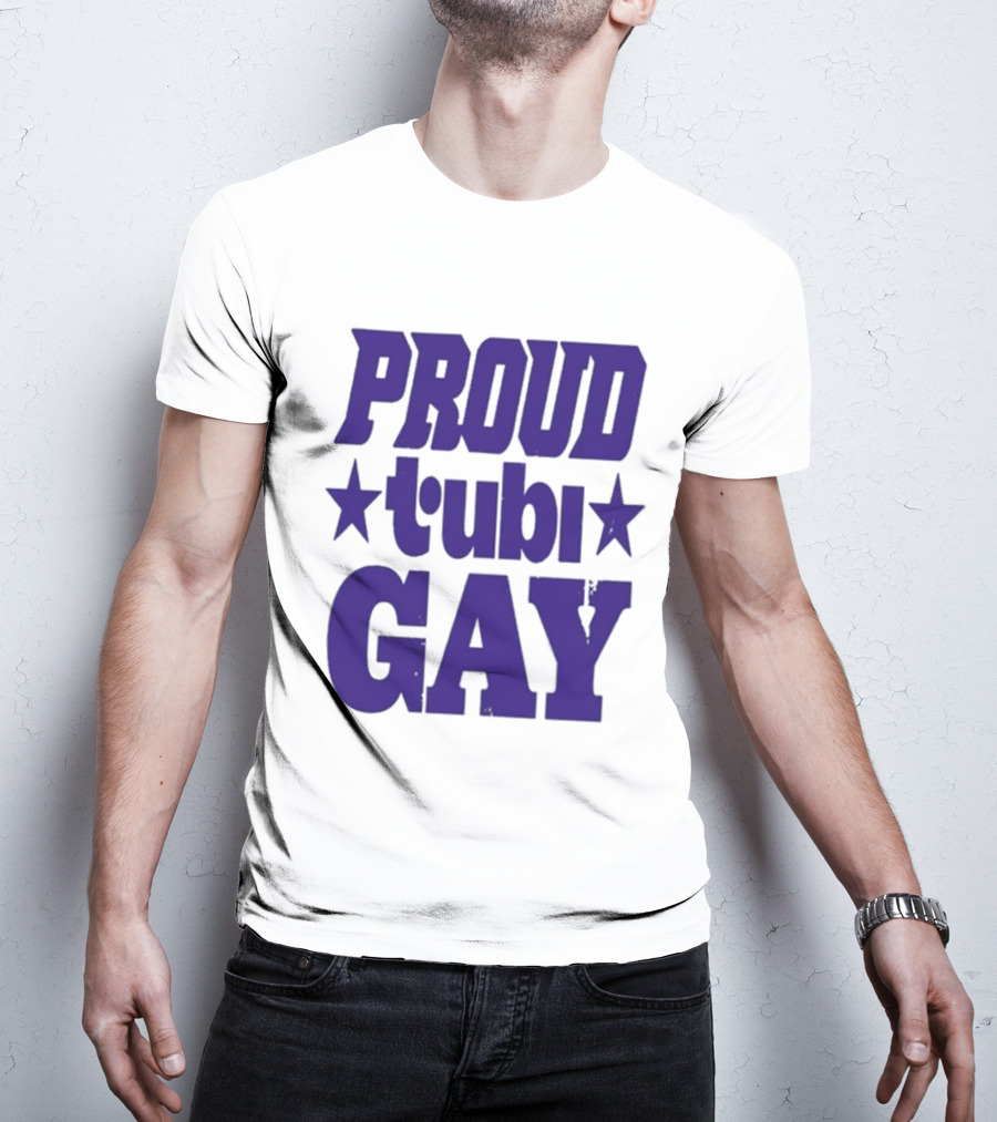 Proud Tubi Gay Stars LGBTQ+ Celebration T-Shirt