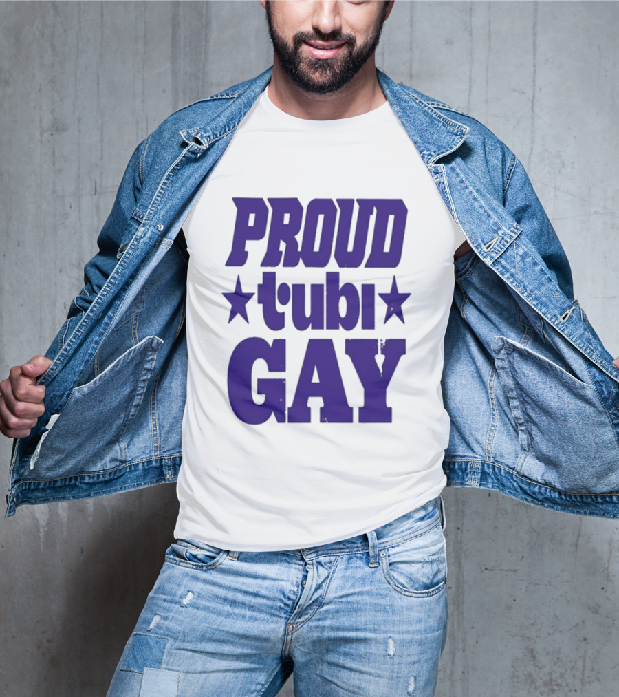 Proud Tubi Gay Stars LGBTQ+ Celebration T-Shirt