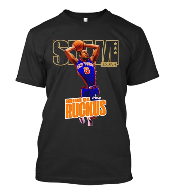 New York Knicks Sprewell SLAM Icons Bring Da Ruckus T-Shirt