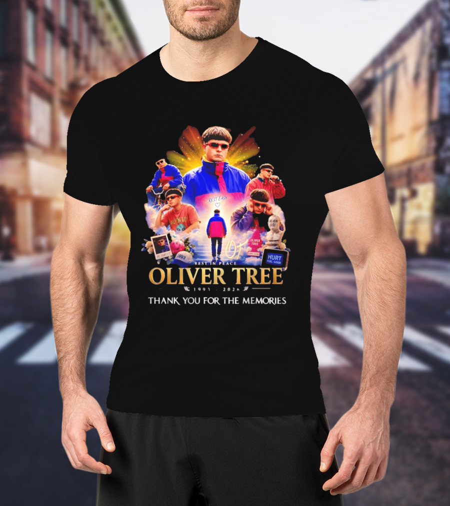 Oliver Tree Rest In Peace 1993 2026 Thank You For The Memories Be Yourself Alien Boy Hurt Feel Good T-Shirt