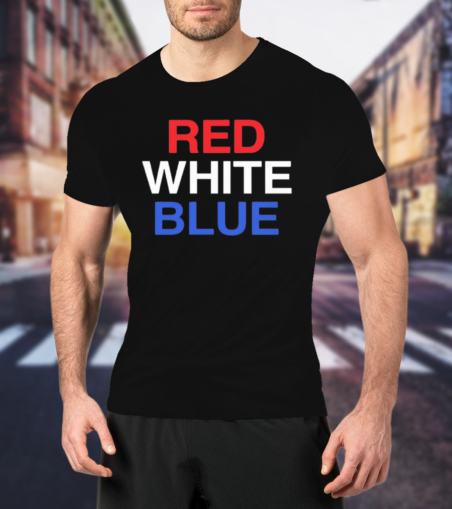 Red White Blue 4th Of July 2026 Celebration T-Shirt