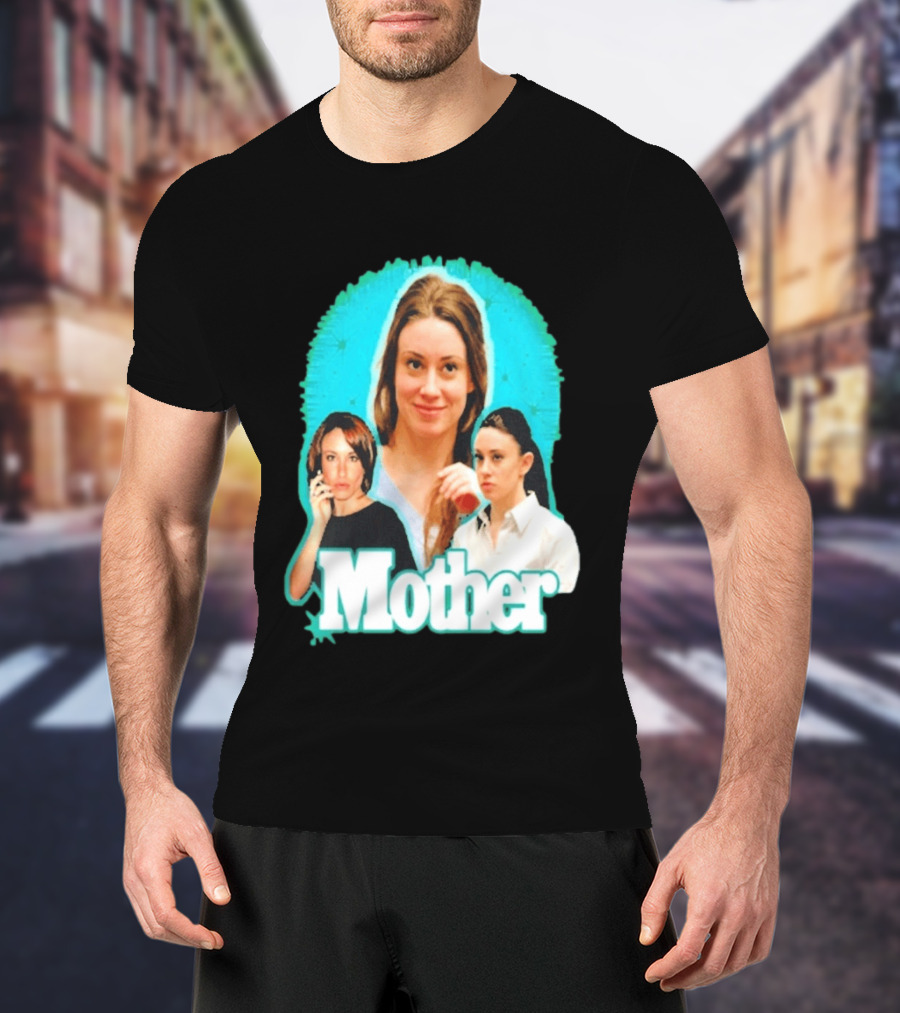Casey Anthony Mother Colorful Collage T-Shirt