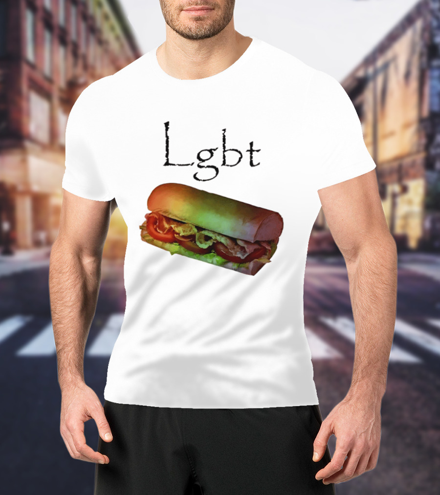 LGBT BLT Sandwich Rainbow Sub T-Shirt