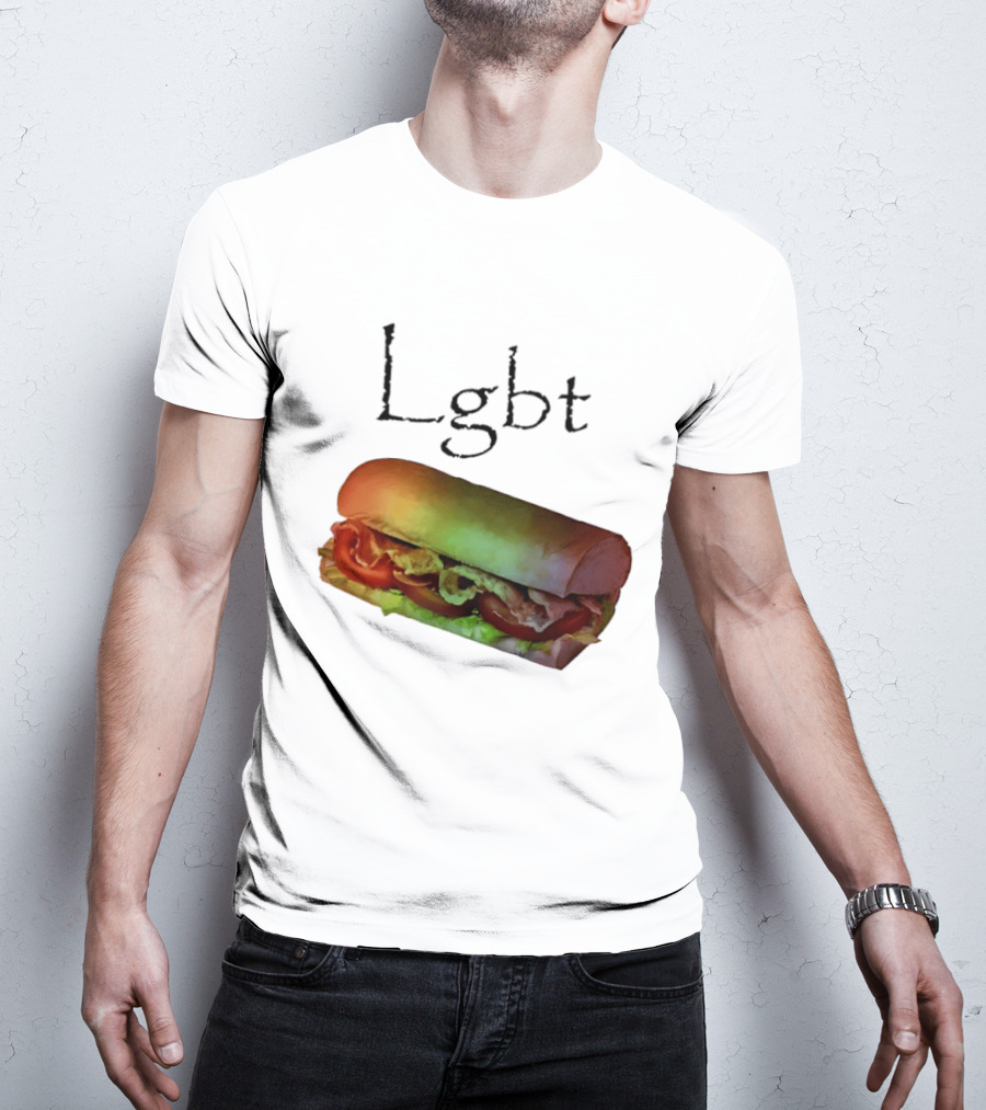 LGBT BLT Sandwich Rainbow Sub T-Shirt