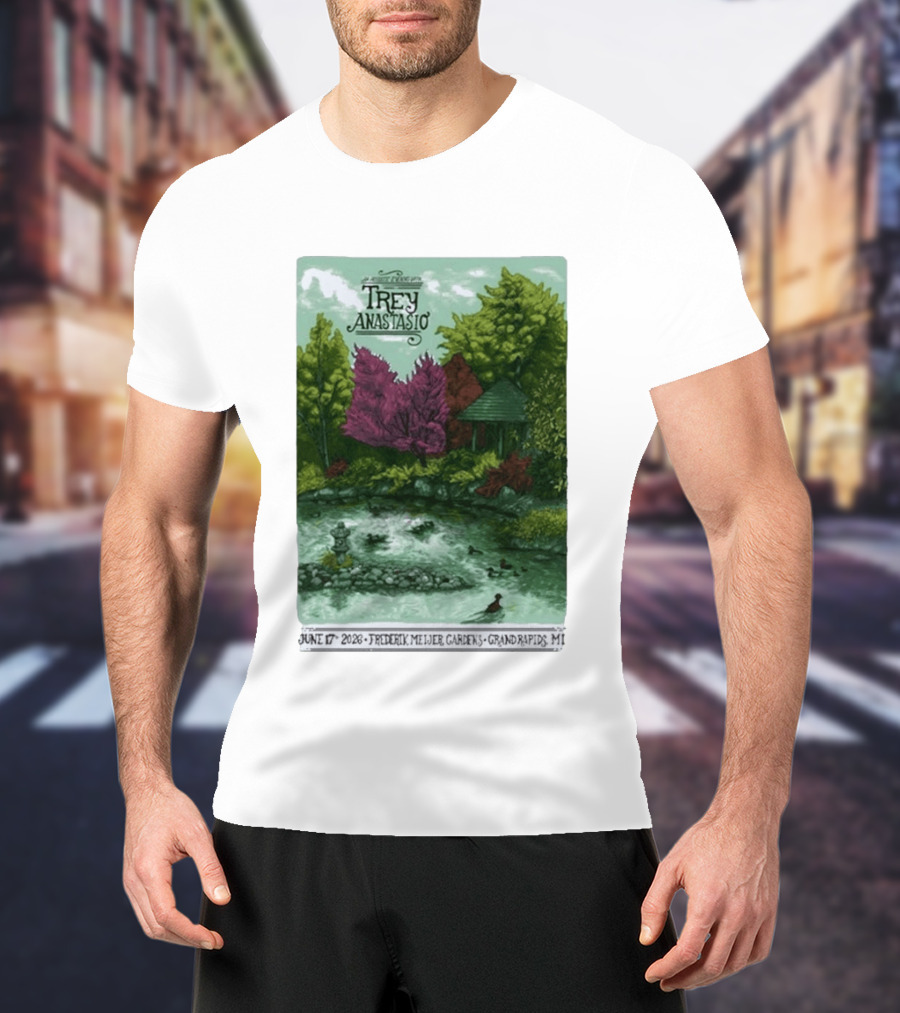 Trey Anastasio June 17 2026 Frederik Meijer Gardens Grand Rapids MI T-Shirt