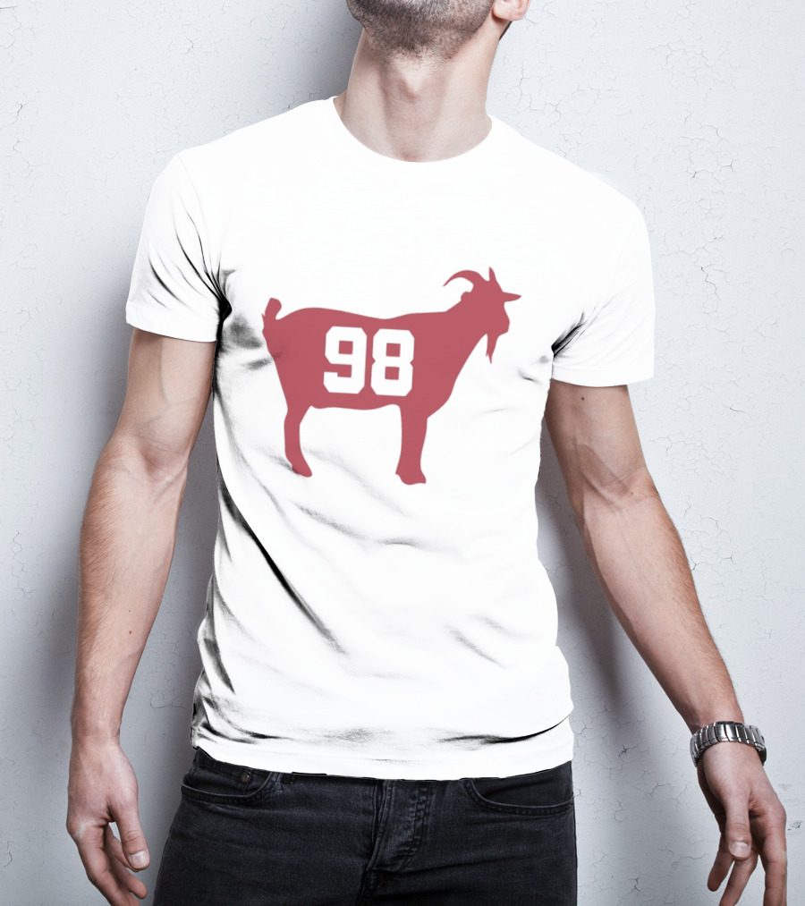 98 Goat Jordy Frahm Nebraska Football T-Shirt