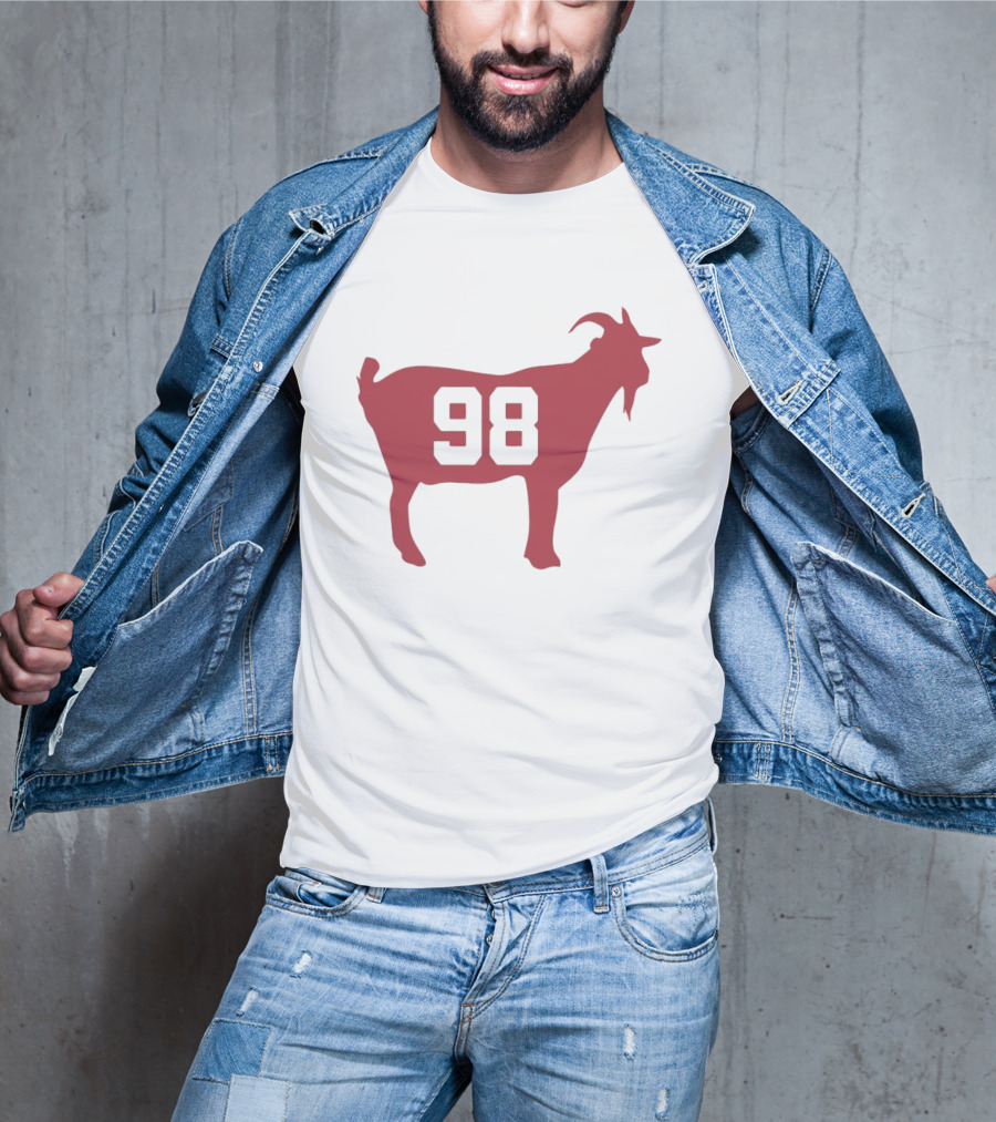 98 Goat Jordy Frahm Nebraska Football T-Shirt
