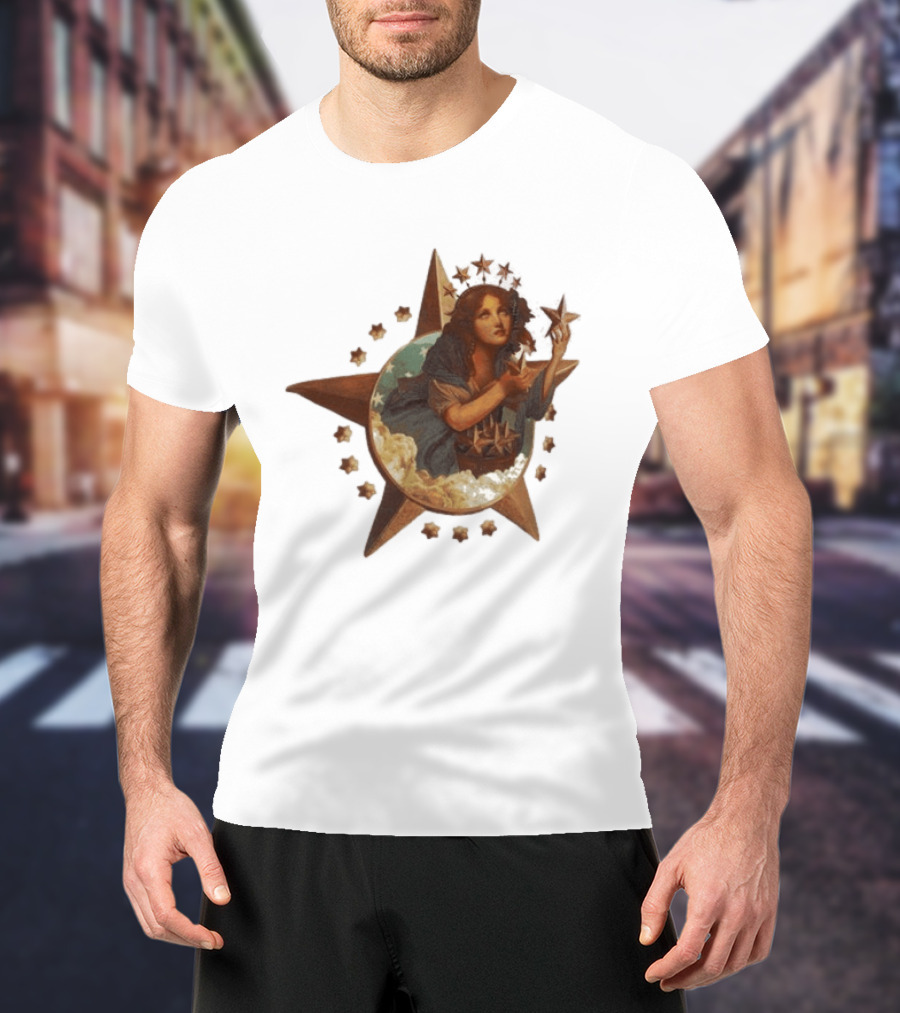 A Ma Maniere Alchemist Star Girl Celestial Starburst T-Shirt