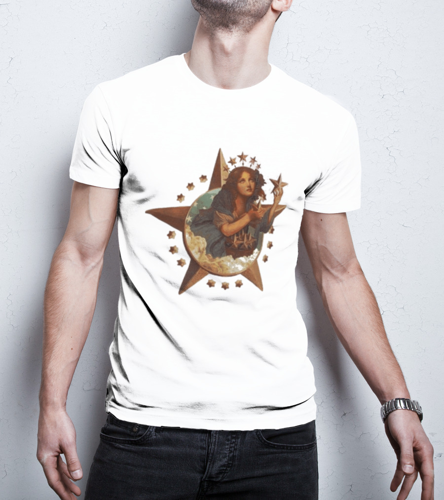 A Ma Maniere Alchemist Star Girl Celestial Starburst T-Shirt