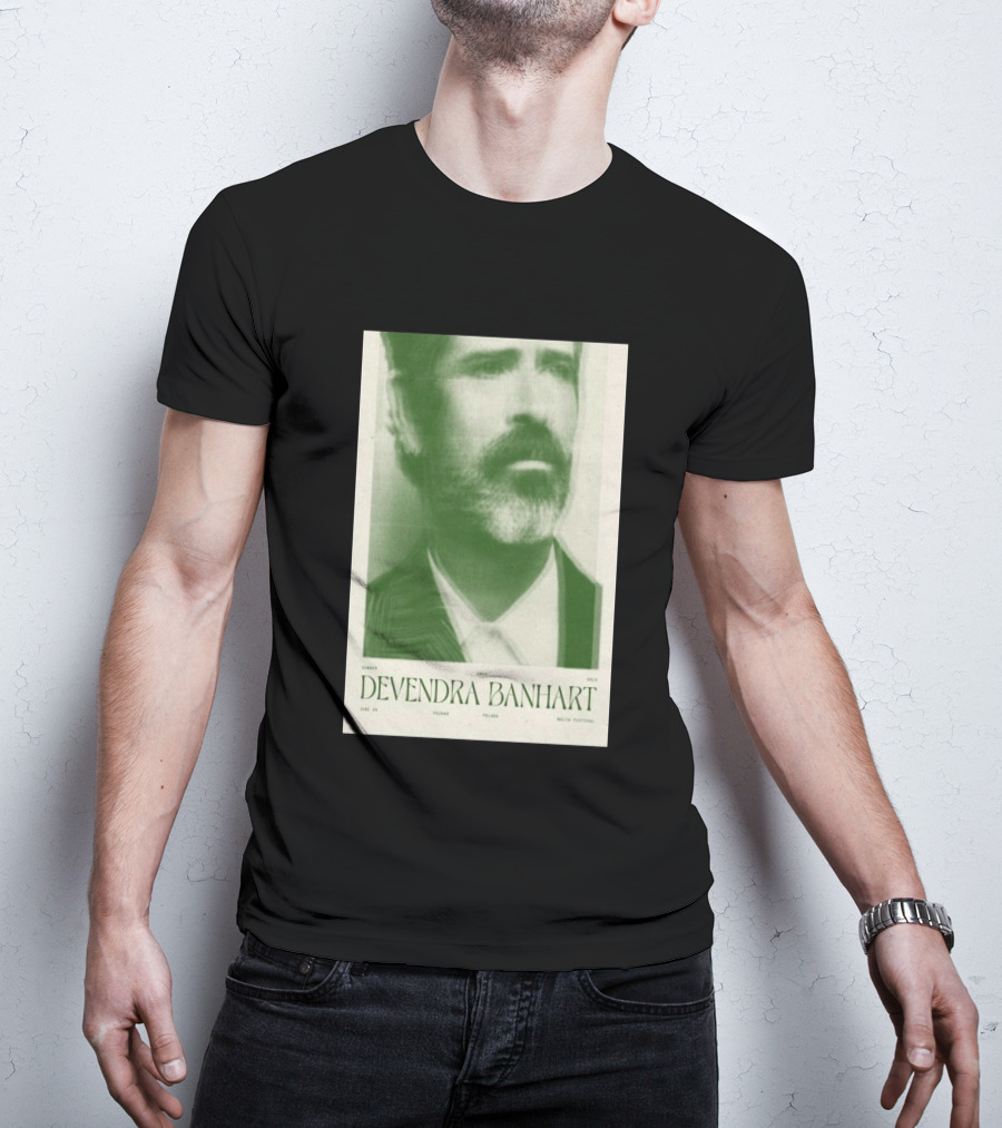 Summer 2026 Devendra Banhart Poznań Poland Malta Festival June 25 T-Shirt