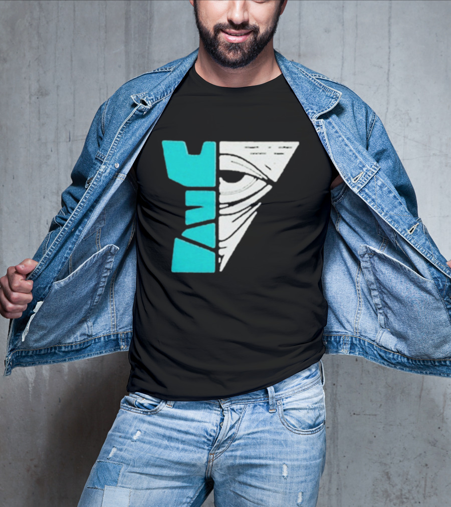 Kastle Group Whitephos X Kastle Face Off Bold Geometric Abstract T-Shirt