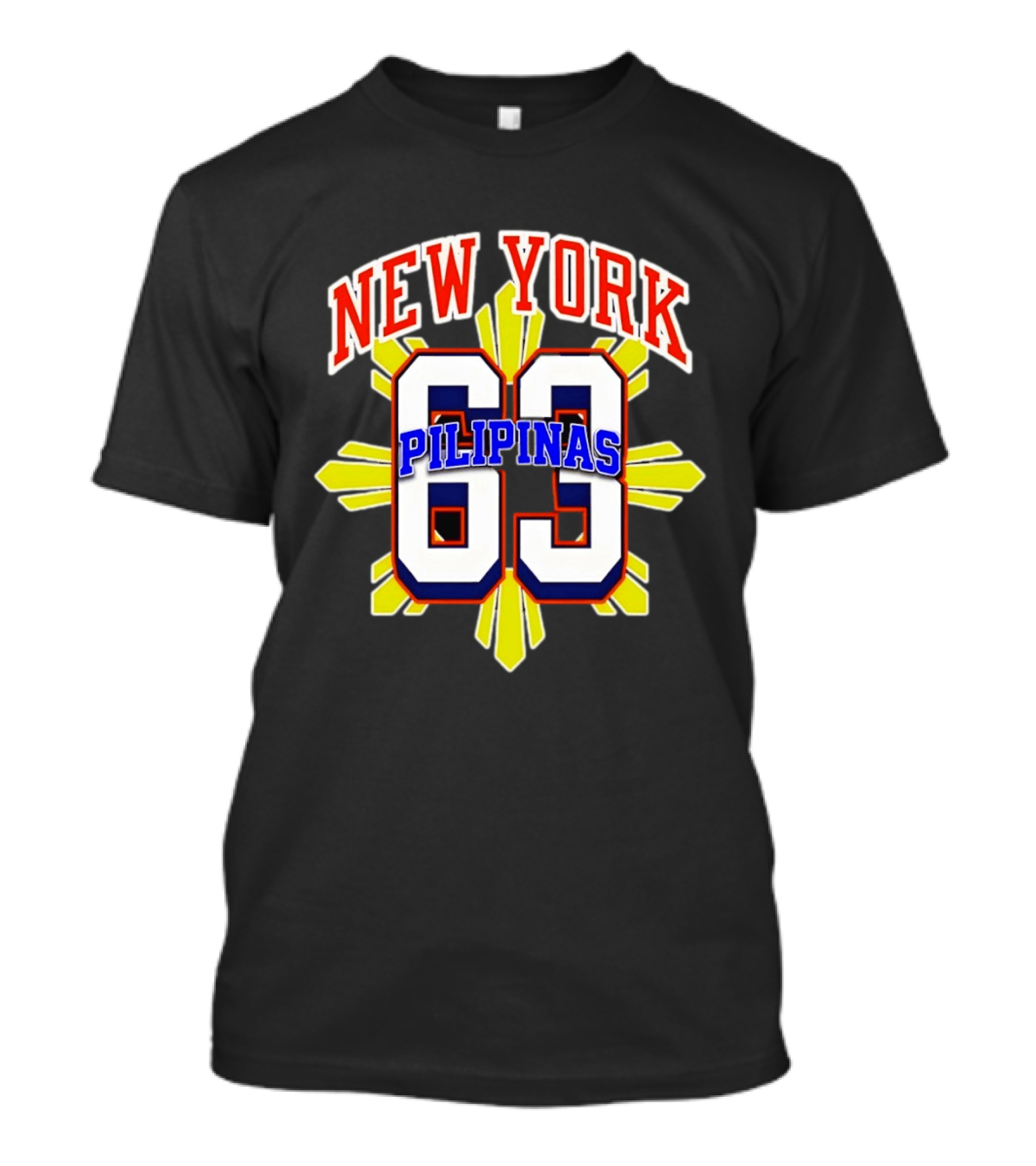 New York Pilipinas 63 Sunburst NBA Basketball 2026 T-Shirt
