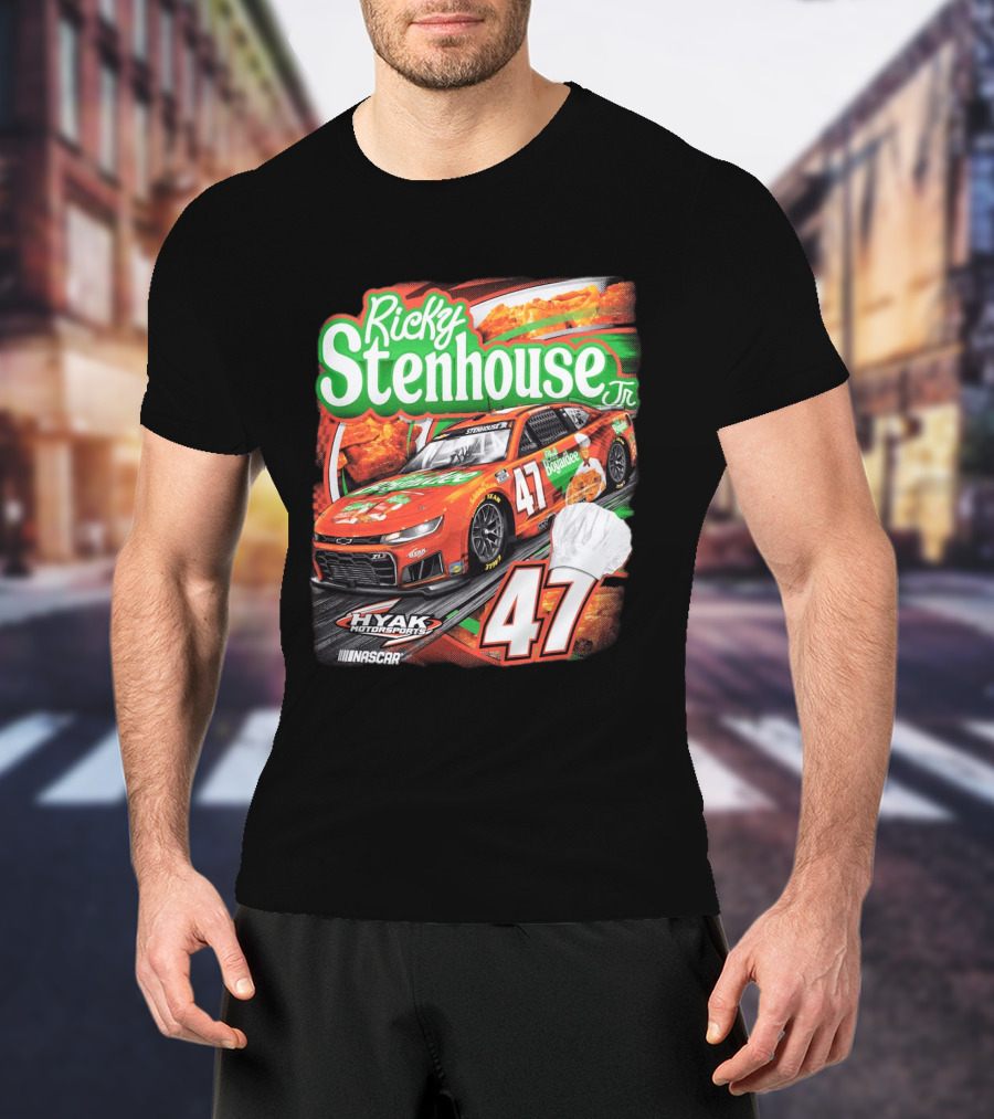 Ricky Stenhouse Jr. 47 Hyak Motorsports NASCAR Chef Boyardee T-Shirt