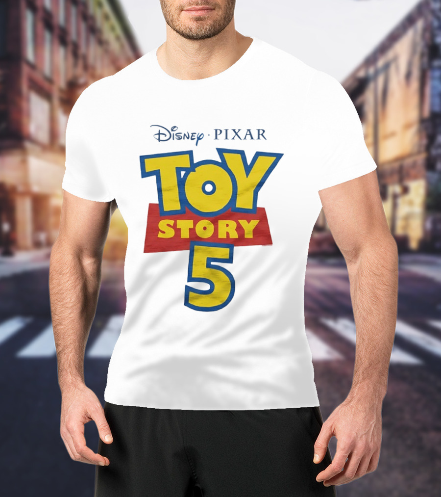 Disney Pixar Toy Story 5 Animated Adventure Movie T-Shirt