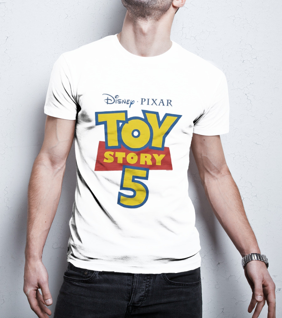 Disney Pixar Toy Story 5 Animated Adventure Movie T-Shirt