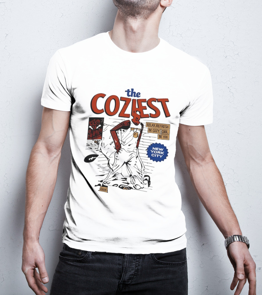 Jalen Brunson The Coziest New York City Relax Refresh Be Cozy Cool Be You T-Shirt