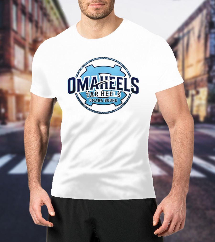 North Carolina Tar Heels OMAHEELS Omaha Bound 2026 T-Shirt