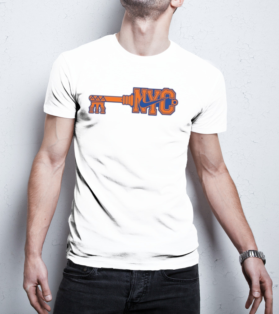 NYC Key New York Knicks Basketball Nike T-Shirt