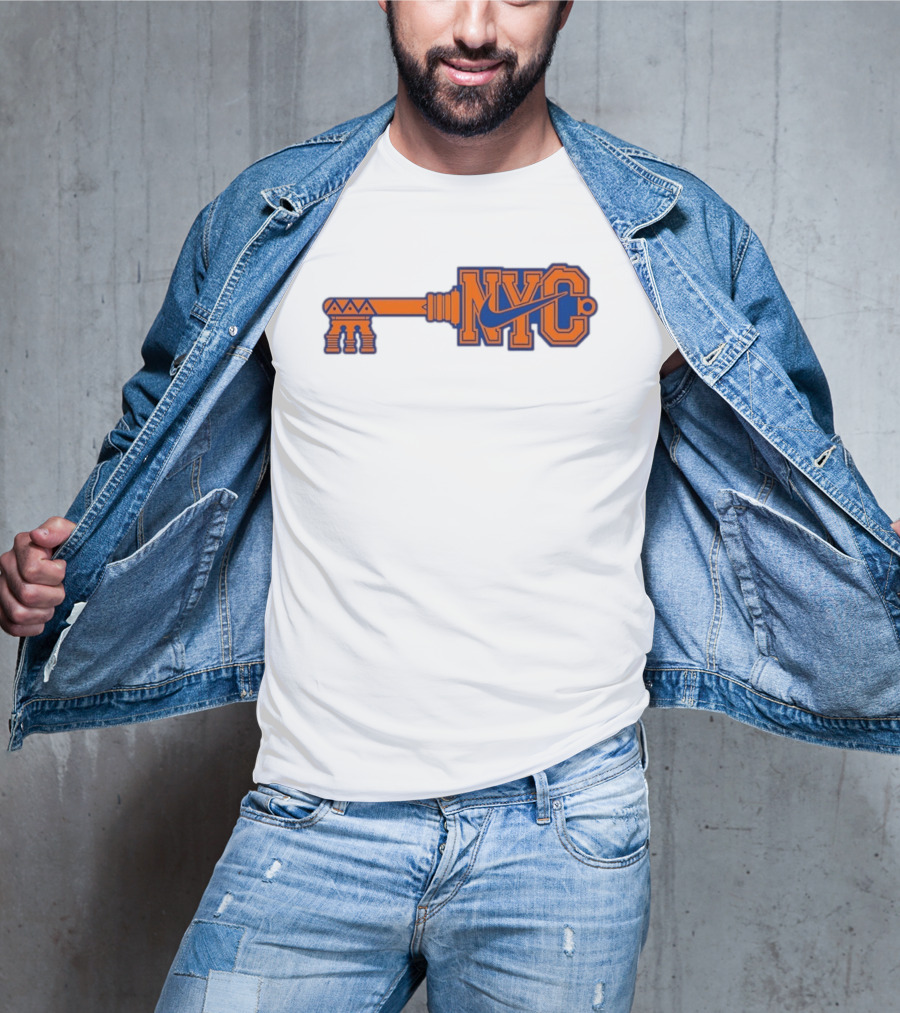 NYC Key New York Knicks Basketball Nike T-Shirt