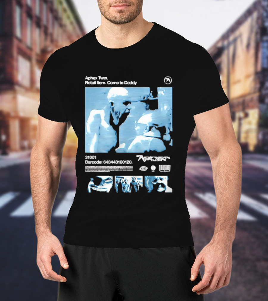Aphex Twin Richard D James Come To Daddy 31001 Barcode 636461308120 T-Shirt