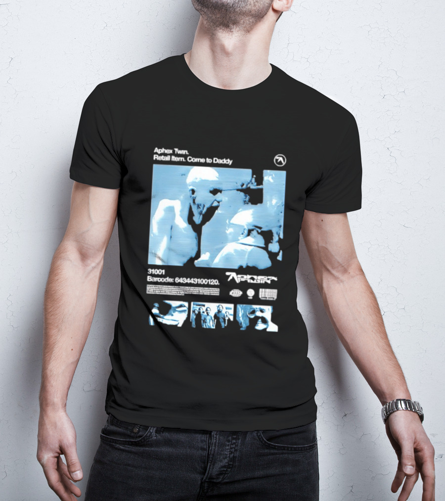 Aphex Twin Richard D James Come To Daddy 31001 Barcode 636461308120 T-Shirt