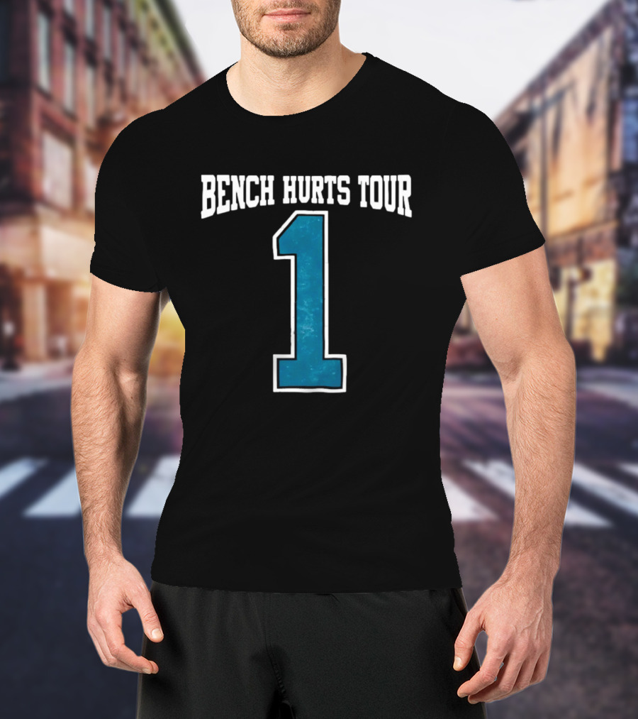 Philadelphia Eagles Bench Hurts Tour 2026 Number 1 T-Shirt