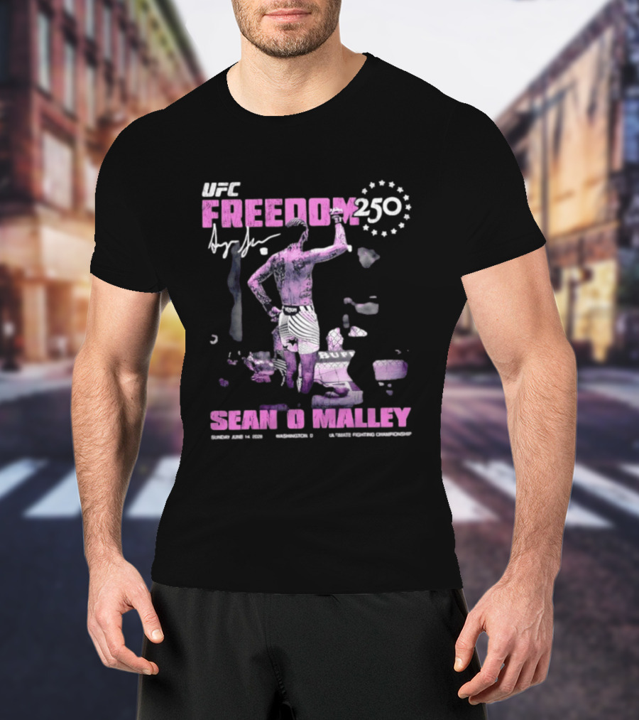 UFC Freedom 250 Sean O'Malley Signature Salute T-Shirt