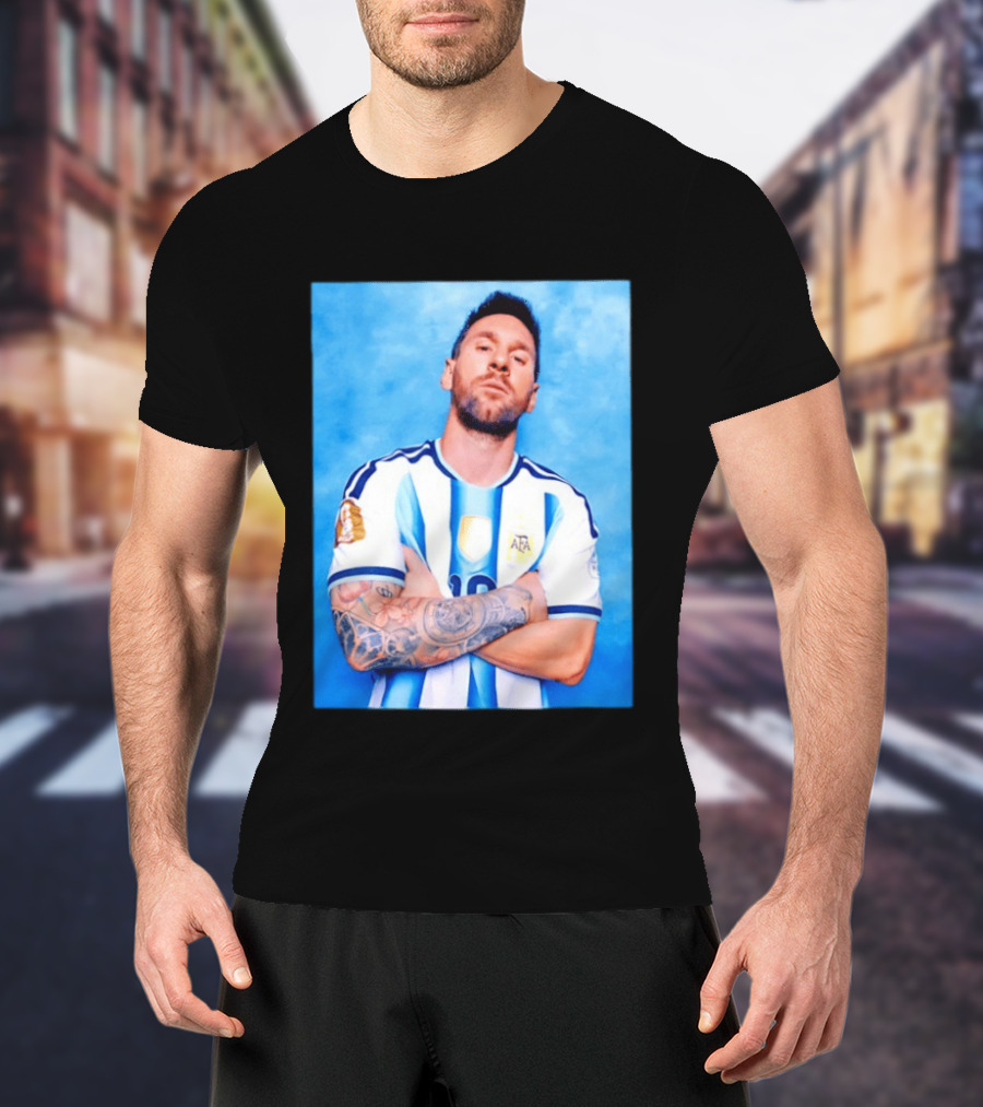 Lionel Messi Argentina National Football Team T-Shirt
