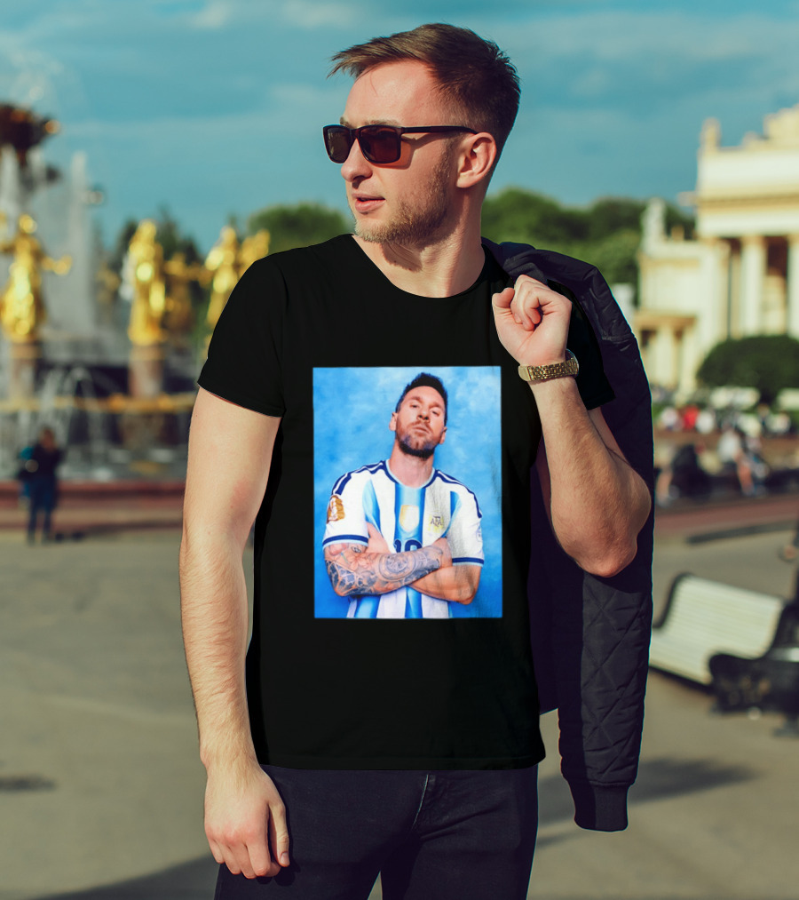 Lionel Messi Argentina National Football Team T-Shirt