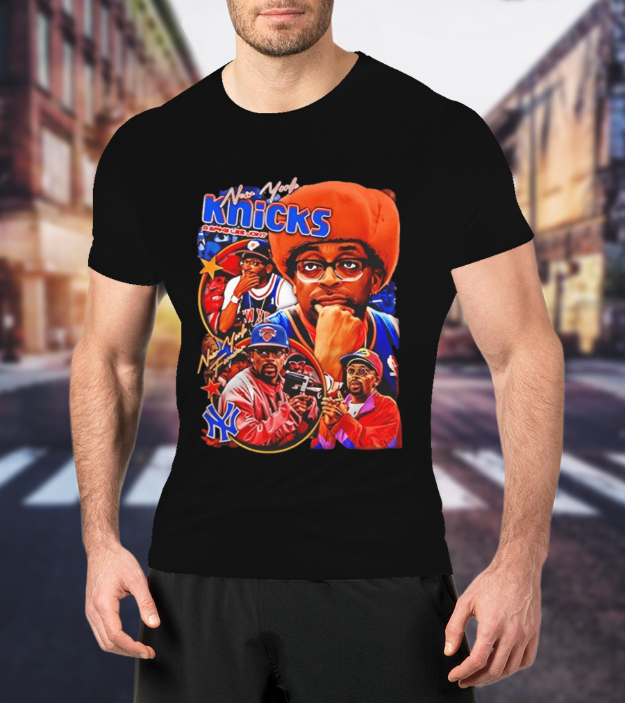 New York Knicks Spike Lee Joint New York Forever Basketball T-Shirt