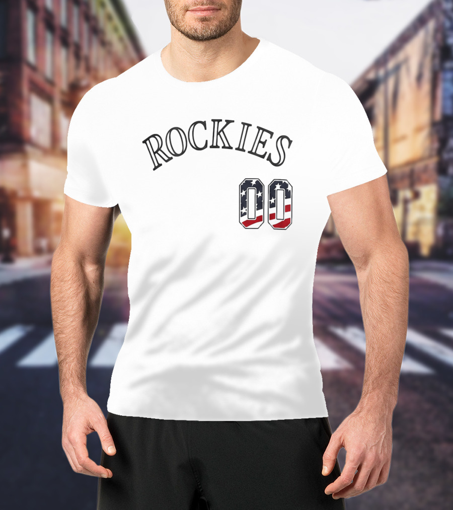 Rockies 2026 USA 250 Star And Stripe 00 T-Shirt