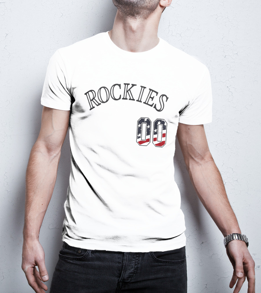 Rockies 2026 USA 250 Star And Stripe 00 T-Shirt
