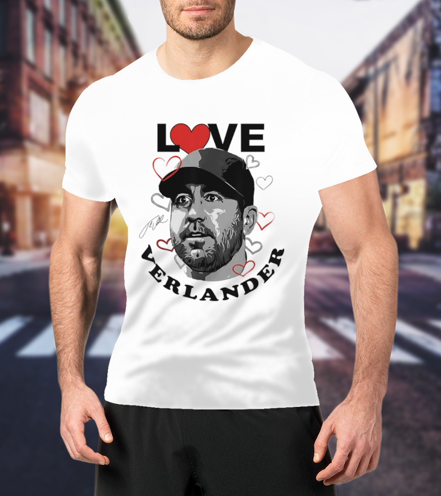 Love Heart Verlander T-Shirt