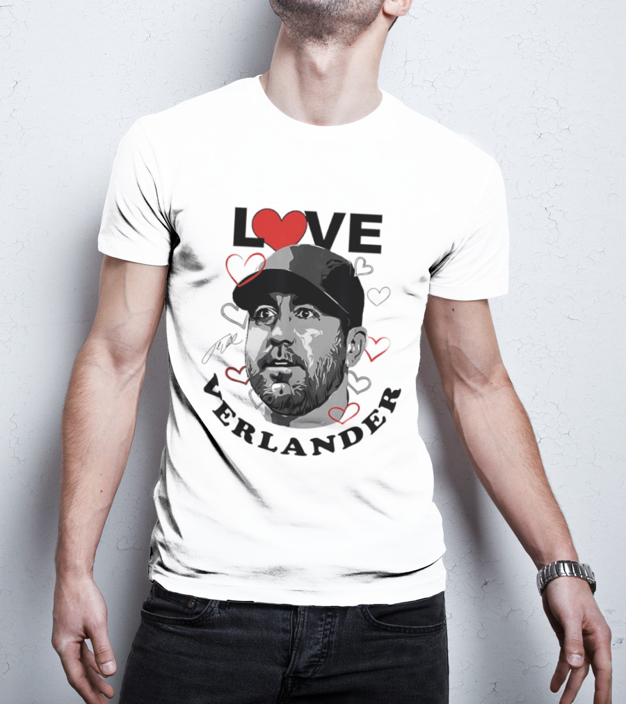 Love Heart Verlander T-Shirt