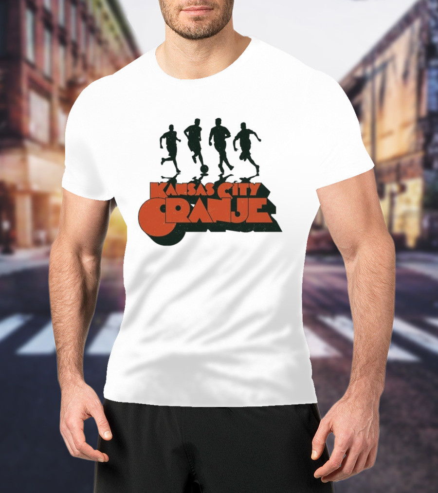 Kansas City Orange Soccer Silhouettes Made Mobb T-Shirt