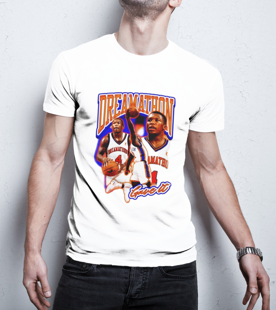Dreamathon Nate Robinson New York Knicks Gave It T-Shirt
