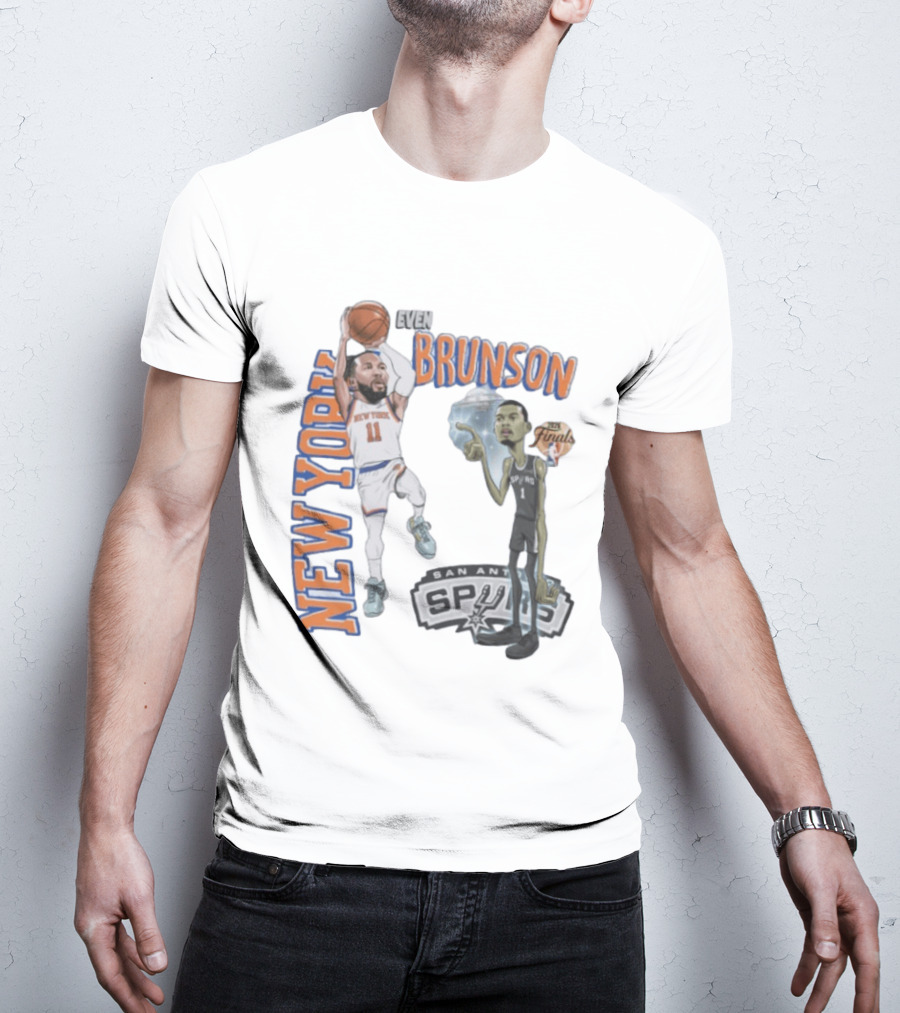 New York Even Brunson NBA Finals San Antonio Spurs T-Shirt