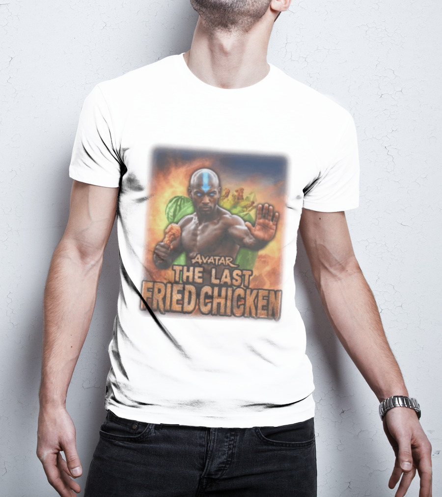Avatar The Last Fried Chicken Parody Humor Martial Arts Mashup T-Shirt