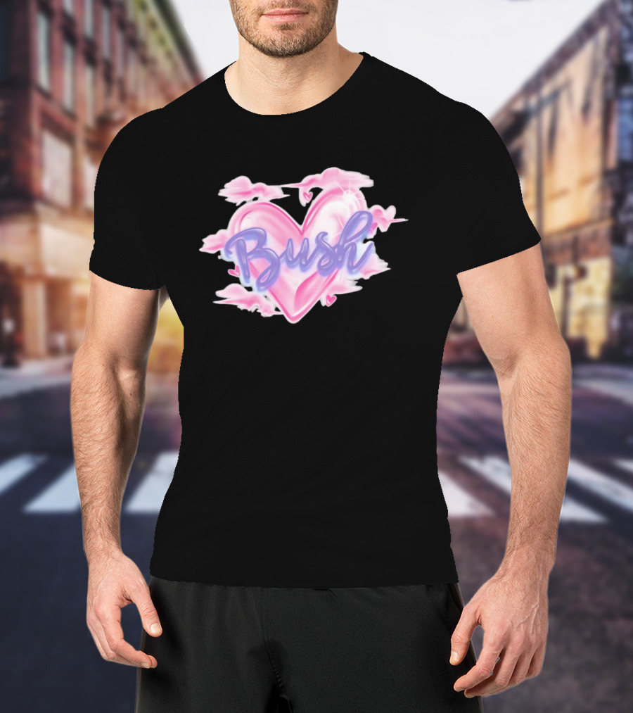 Bush Heart Clouds 90s Rock Gavin Rossdale T-Shirt